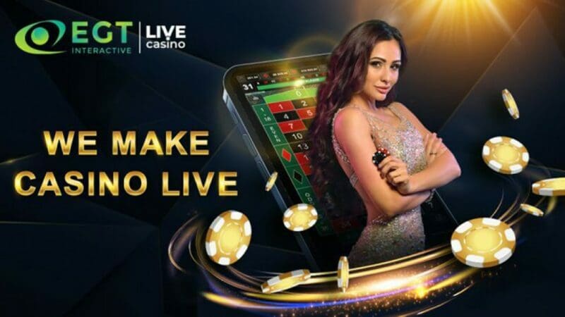 La compañía EGT Interactive crea nueva categoría de Casino en Vivo