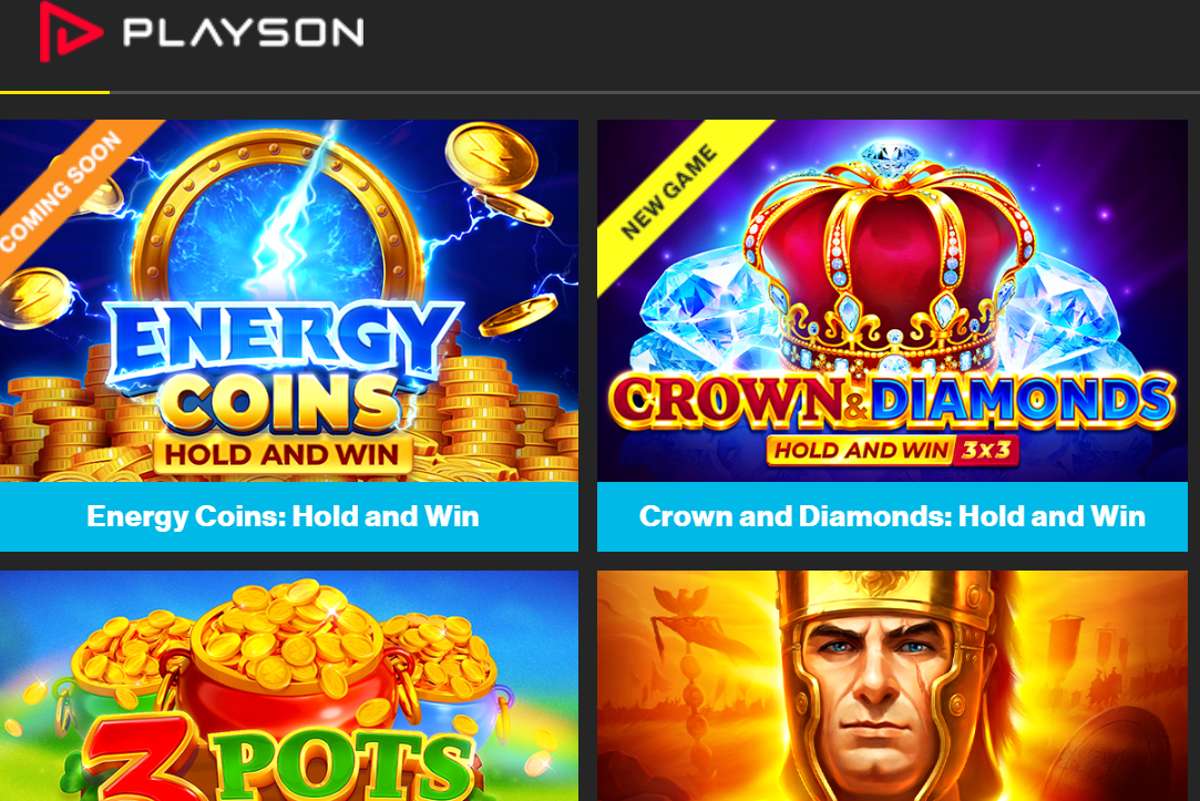 Top 4 mejores slots de Playson